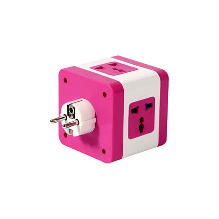 Enchufe Zapatilla Adaptador 509 Treqa Multiformato