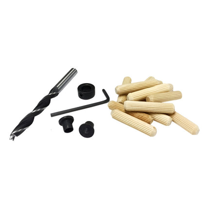 Kit De Entarugado Mecha Tope Tarugo Centrador 10 Mm Milescra Madera