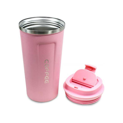 Vaso Termico C/tapa Acero Inox Coffee 510ml Varios
