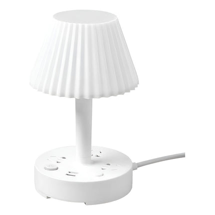 Portatil Lampara Con Puertos Usb Y Tomas 220v  V V