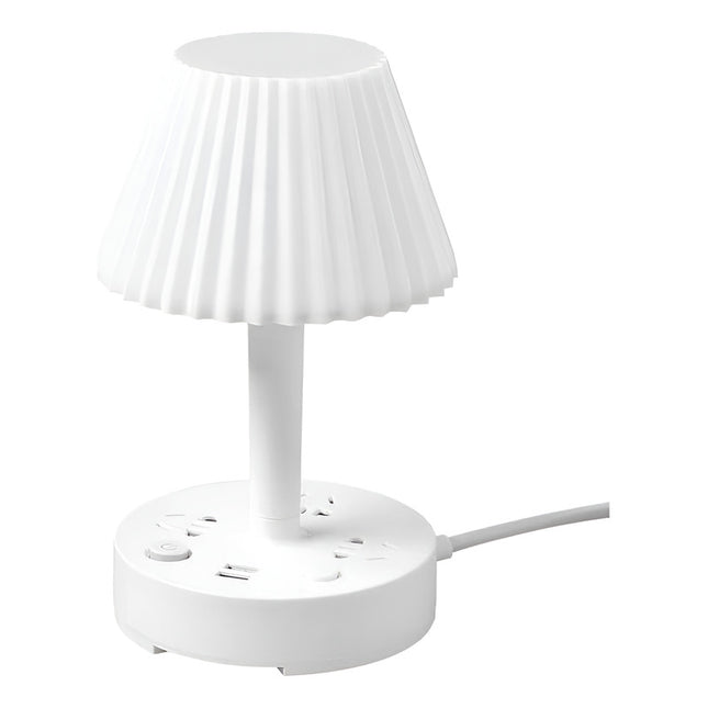 Portatil Lampara Con Puertos Usb Y Tomas 220v  V V