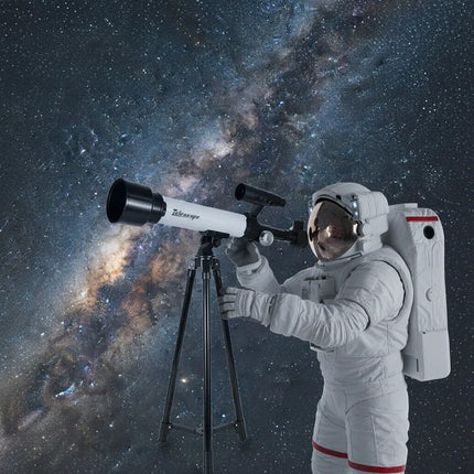 Telescopio Astronómico 60x Con Trípode Sp38976 Blanco