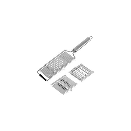 Rallador Acero Inoxidable Con Agarre 4 En 1
