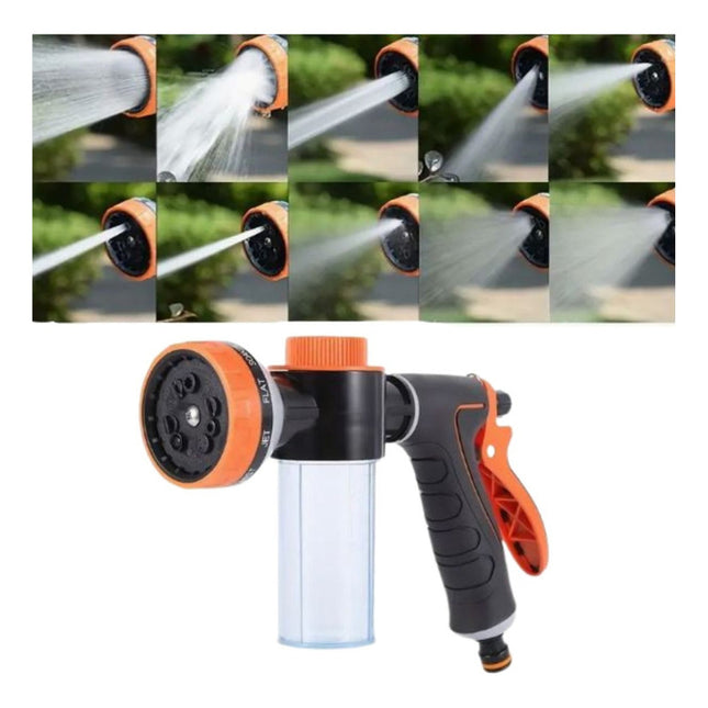 Pistola Para Manguera De Riego Y Lavado De Vehículos 22x17cm