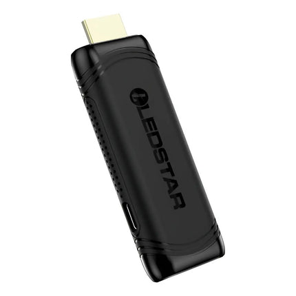 Ledstar Lat-stick Tv Stick 4k Ultra Hd Android Negro De Voz