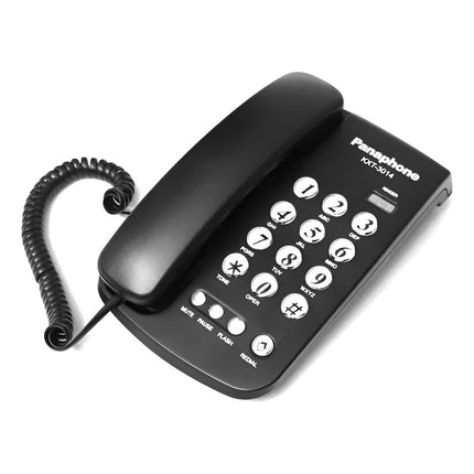 Teléfono De Linea Teléfono De Base 3014 Negro