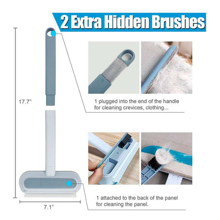 Limpiador 4 En 1 Ropa Alfombra Vidrios 45cm