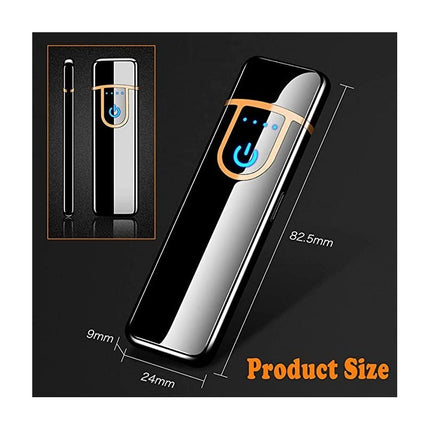 Encendedor Electronico Recargable Usb Tactil Calidad