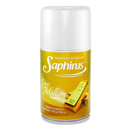 Aerosol Saphirus Frangancia Aromatizador One Millon 280cc