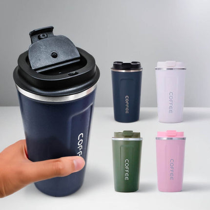 Vaso Termico C/tapa Acero Inox Coffee 510ml Varios