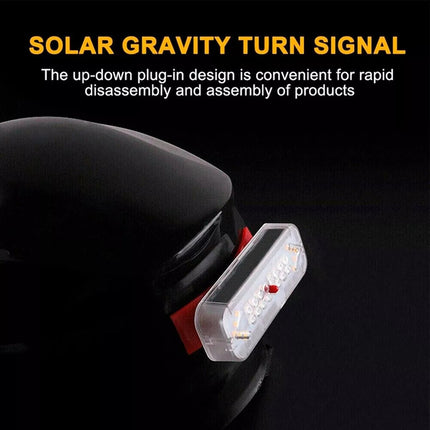 Luz Led Bicicleta Señalero Casco Recargable Usb Calidad  V