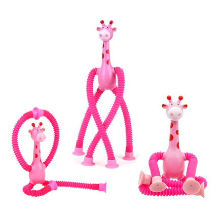 Juego De Jirafa Con Tubos Y Ventosa