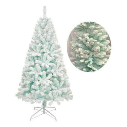 Árbol De Navidad Nevado 210cm