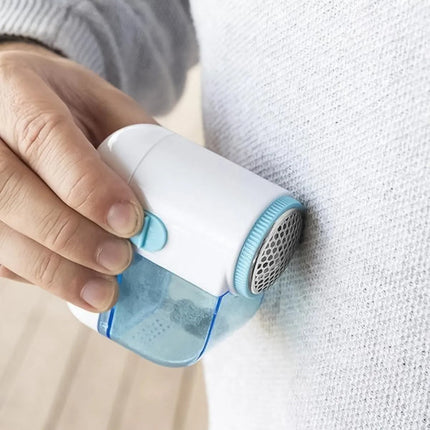 Saca Quita Pelusa A Pilas Para Prendas De Excelente Calidad Blanco