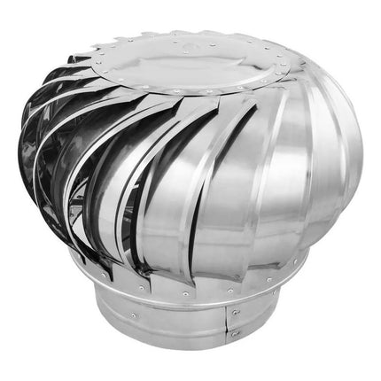 Extractor Eólico De Acero Inoxidable - 30 Cm.