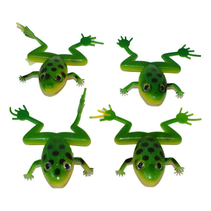 Señuelos Para Pesca Ranas X4 Unidades 6.5cm V