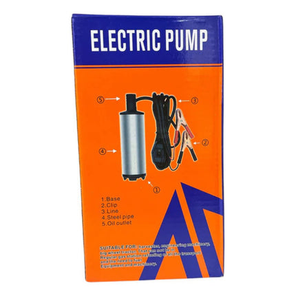 Bomba Sumergible 12v Portatil Diesel,aceite Y Agua X