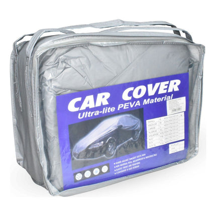 Lona Cubre Auto De Peva Ultra Ligera 580x175x120cm Xxl Gris