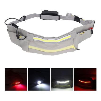 Riñonera Deportiva Con Luz Varios Modos Led Calidad V Lisa