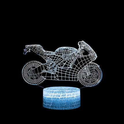 Lampara Ilusión 3d Moto N N