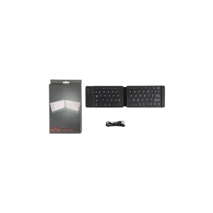 Teclado Plegable Bluetooth Android Ios Windows Inalambrico  Negro