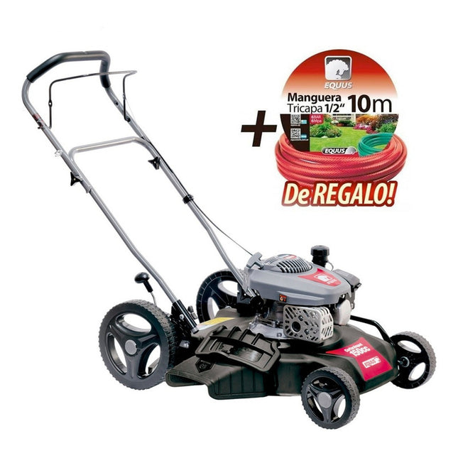 Cortadora De Césped Equus A Nafta 4 Hp 20 Pulgadas Color Negro Y Rojo