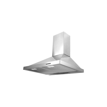 Campana De Cocina  Extractor Acero Inoxidable Luz Led  Gris