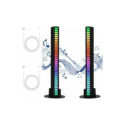 Barra Luz Led Audioritmica  Rgb Gamer Tiktok Stremer  Unidad