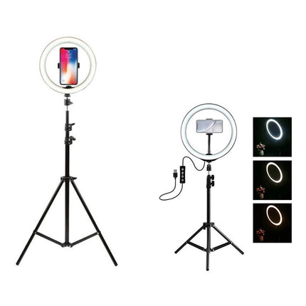 Anillo Luz Aro  Led Tripode Selfie Maquillaje Fotos  2.2m
