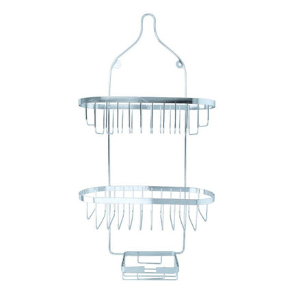 Organizador De Ducha De Metal 3 Niveles 54 X 25 Cm Cromado