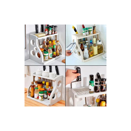 Estante Organizador Cocina Alacena Sobre Bajo Mesada 2 Nivel A