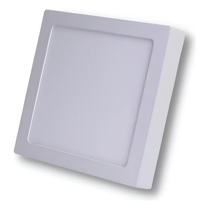 Luz Panel Led 24w Cuadrado Luz Calida Blanco