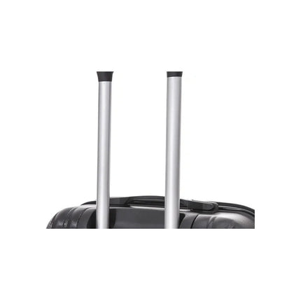 Valija Set De 3 Indra De 20 /24 /28 Negro  En Abs Negro