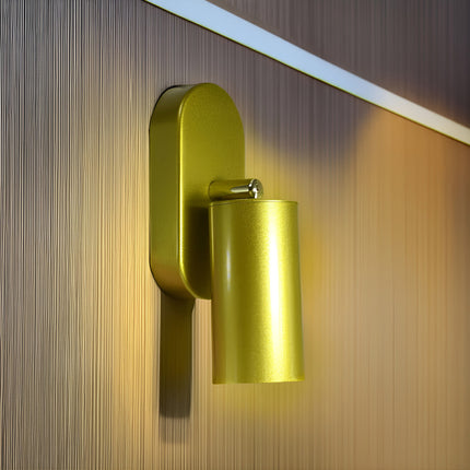Aplique De Pared Metalico Dorado Una Luz Lh-3854 Metalico Dorado