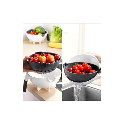 Rallador Picador Cortador De Alimentos Verduras Colador