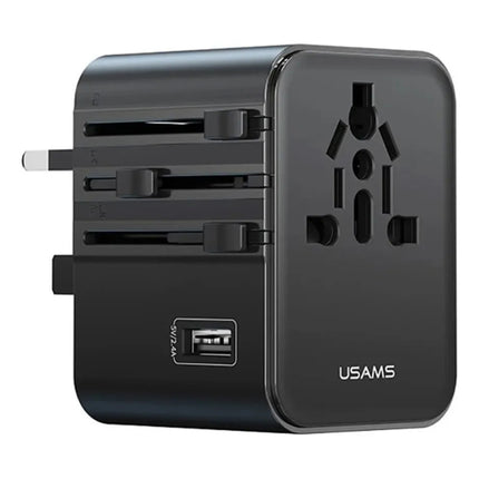 Adaptador De Cargado Usam De Viaje 2500w Negro