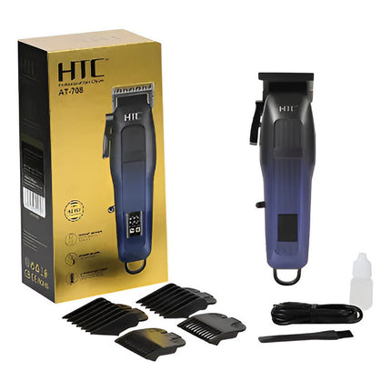 Cortapelo Htc At-708 Con Pantalla Recarbagle Usb Azul