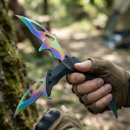 Karambit Tornasolado Doble Torna