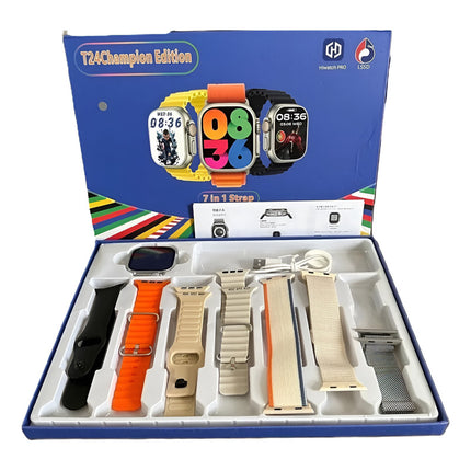 Reloj Inteligente T24 Champion Edition 7 Mallas V