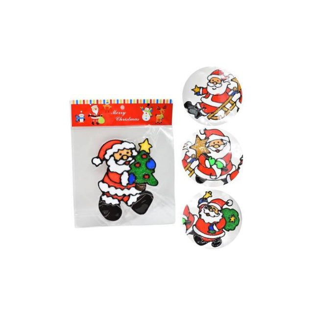 Adorno Gel Adhesivo De Navidad Para Ventana Ccm00072 V