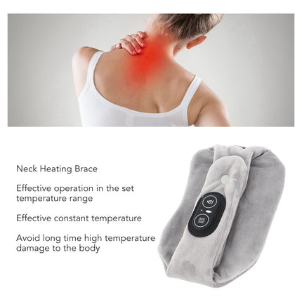 Masajeador De Cuello Vibratorio De Compresa Caliente V