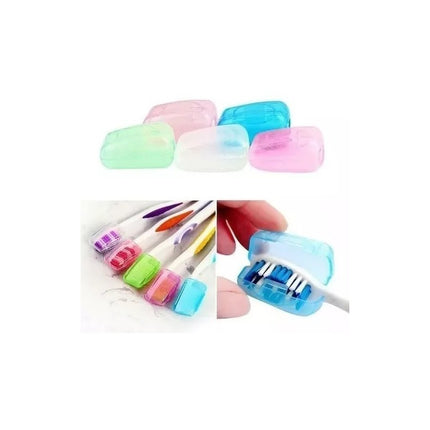 Porta Cepillo De Diente Protector Pack X5 Unidades