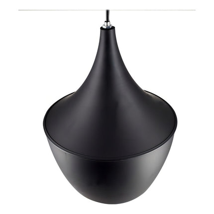 Lampara De Colgar Tipo Copa Negro Mate Lh-2311