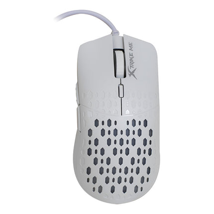 Mouse Gamer Xtrike Me Gm-209w Rgb Blanco Blanco