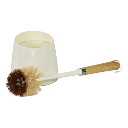 Cepillo De Baño Con Base De Plástico 39x14cm Blanco