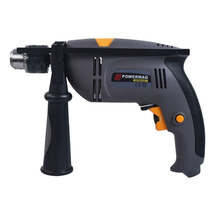 Taladro 13mm 800w Wullmaq Pt-104b  Frecuencia 60 Gris Oscuro