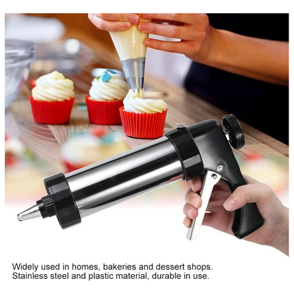 Maquina Pistola Para Hacer Galletitas Repostería Pro Gris