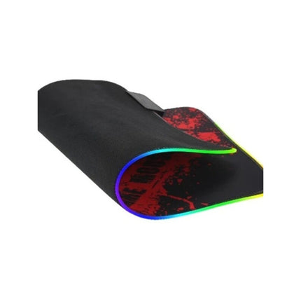 Mousepad Gamer Xtrke Me Mp-605  80x30 Cm Iluminado Rgb  Negro