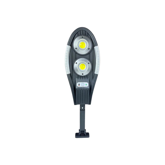 Luz Foco Solar Induction X2 Cob Negro Blanco
