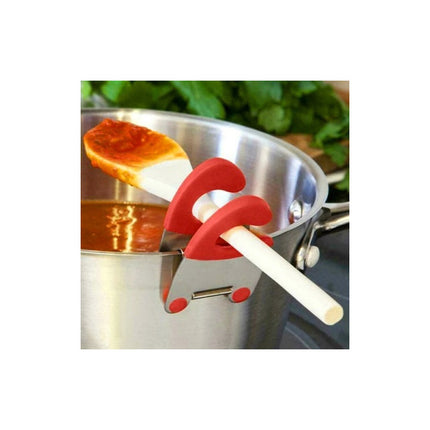 Soporte Clip Cuchara De Acero Inoxidable Para Olla